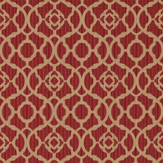 Orange Fabrics Bungalow Rose Cotton Blend 36" L x 57" W in in Fabrics Red, Orange