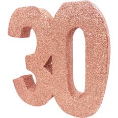 Number 30 Glitter Table Decoration