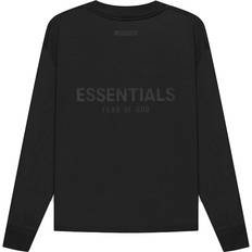 Fear of God Tops Fear of God Essentials Long Sleeve T-shirt Black/Stretch Limo