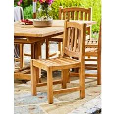 Teak Patio Chairs Garden Trading Malvern Teak Dining Chair - Neutral