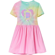 Desigual Tie Dye Combination Dress - Multicolour