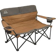 Camping Furniture Mountain Summit Gear Quilted Low Love Seat