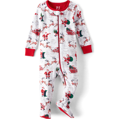 The Children's Place 18-24M Nightwear The Children's Place Baby Group 1-Family Matching, Christmas Pajama Sets, Cotton, Santa Sleds