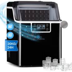 Ice Makers on sale Klarstein Ice cube maker machine electric crusher countertop 3.2 l with drip tray black
