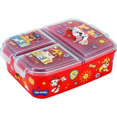 Paw Patrol boy kids childrens multi compartment sandwich travel lunch box