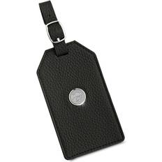 Leather Travel Accessories Jardine Black Kansas State Wildcats Leather Luggage Tag