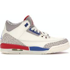 Children's Shoes Jordan Retro International Flight GS Sail/Sport Royal-Light Bone-Fire Red 3.5Y