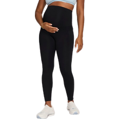 (M) One 7/8 Length High Waist Pocket Maternity Leggings Black (FN4288-010)