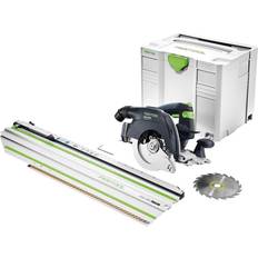 Festool Sierras circulares Festool Hkc 55 Li EB-Basic-FSK 420 Sierra circular a batería 18V en Systainer 1x Riel de guía fsk 420 575739