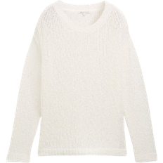 Tom Tailor Relaxed Bouclé Pullover - Off White