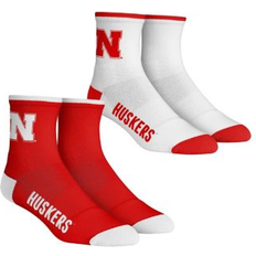 Boys - L Socks Rock Em Socks Youth Nebraska Huskers Core 2-Pack Quarter Length Set