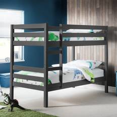 Scoggins Single 3' Solid Wood Standard - Anthracite 90 x 190 cm