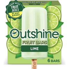 Gluten Free Ice Cream Outshine Lime Frozen Fruit Bars 19.2oz 6 1