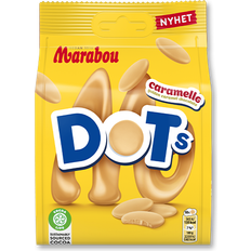 Marabou Matvarer Marabou Dots Caramello 120g 1pakk