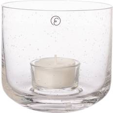 Ernst Glass Transparent Candle Holder 9cm