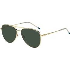 Herre - Piloter Solbriller HUGO Double-Bridge Sunglasses - Gold-Tone Metal