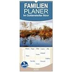 Gold Kalender Calvendo Familienplaner 2025 Im Goldenstedter Moor Mit 5 Spalten Wandkalender 21 x 45 cm