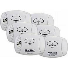 Fire Alarms First Alert Carbon Monoxide Detector 6 pcs