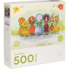 Pussel 500 bitar Elsa Beskow Blomsterflickorna