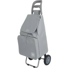 Grey Shopping Trolleys Metaltex Krokus Shopping Trolley, 50L, Grey