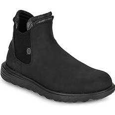 Hey Dude Men Shoes Hey Dude Branson Classic Polyurethane Boots - Black/Black