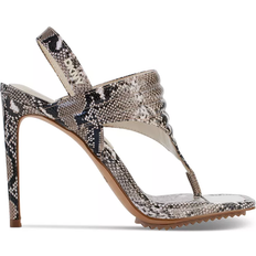 Thong - Women Heeled Sandals DKNY Ranae - Sepia Multi