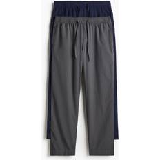 H&M Men Blue 2-pack pyjama bottoms