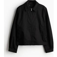 H&M Men Outerwear H&M Twill Jacket Black 3XL