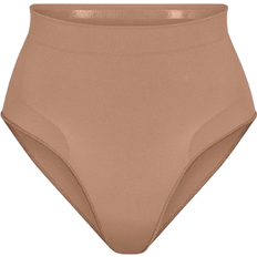 Beige Fajas SKIMS Seamless Sculpt Mid Waist Brief - Sienna