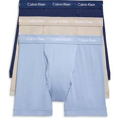 Calvin Klein Cotton Stretch Moisture Wicking Boxer Briefs - Pack of 3