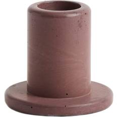 Rouge Bougeoirs Hay Tube Bordeaux Bougeoir 5.5cm