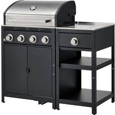IKEA Gasolgrill Med Sidobrännare 120 x 61 cm