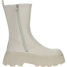 Guess Damen Schuhe Guess Stiefelette 'NEREA' creme