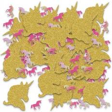 Or Confettis Unicorn deluxe sparkle confetti 2.5 oz gold unicorn party unicorn birthday