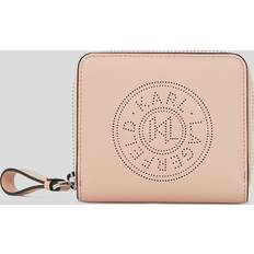 Karl Lagerfeld K/circle Medium Bifold Wallet Woman Antique Rose