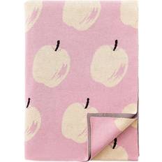 Benetton Yellow Pink Apple 140 x 190 cm Acrylic Blankets Pink