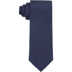 Blue - Men Ties Tom Baine Tom Baine Men's Classic Tie Navy/Silver ONE SIZE