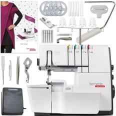 Bernette Sewing Machines Bernette b64 airlock serger with easy air threading bundle