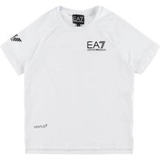Tennis Pro Boy T-shirt Ventus7 Polyamide Short Sleeve - White
