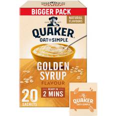 Cereal, Porridge & Oats Quaker Oat So Simple Golden Syrup Porridge 36g 20pack