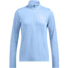 Under Armour XS Jumpers Under Armour Women's Tech Twist 1/2 Zip Sweatshirt - Horizon Blue/White