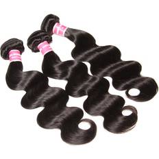 Hair Products UNice Brazilian Body Wave Hair Bundles 3-pack Black