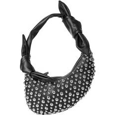 Stine Goya Väskor Stine Goya Studded Recycled Leather-Blend Satchel - Black