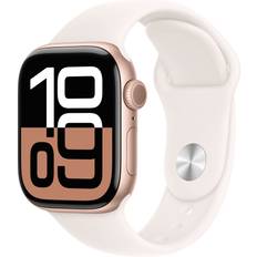 Apple watch gold 42mm Apple Apple Watch Series 10, Aluminium, 42mm, GPS, Sport Band Rose Gold