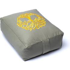 Meditationskuddar Yogautrustning Phoenix Meditationskudde yogabolster livets träd rektangel ekologisk bomull OCS