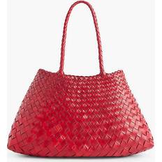 Dragon Diffusion Womens Red Santa Croce Large Top-handle Bag RED