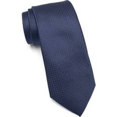 Blue - Men Ties Tom Baine TOM BAINE Textured Dot Tie in Blue One Size