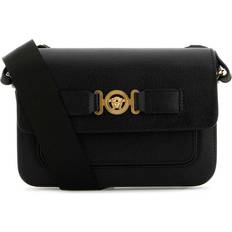 Versace Tasker Versace Biggie Uld Skuldertaske Uld - Sort
