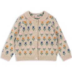 9-12M - Jungen Strickpullover Konges Sløjd Belou Knit Cardigan - Tulipe (KS101424)