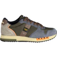 Blauer Sneaker Sneaker Leder/Textil